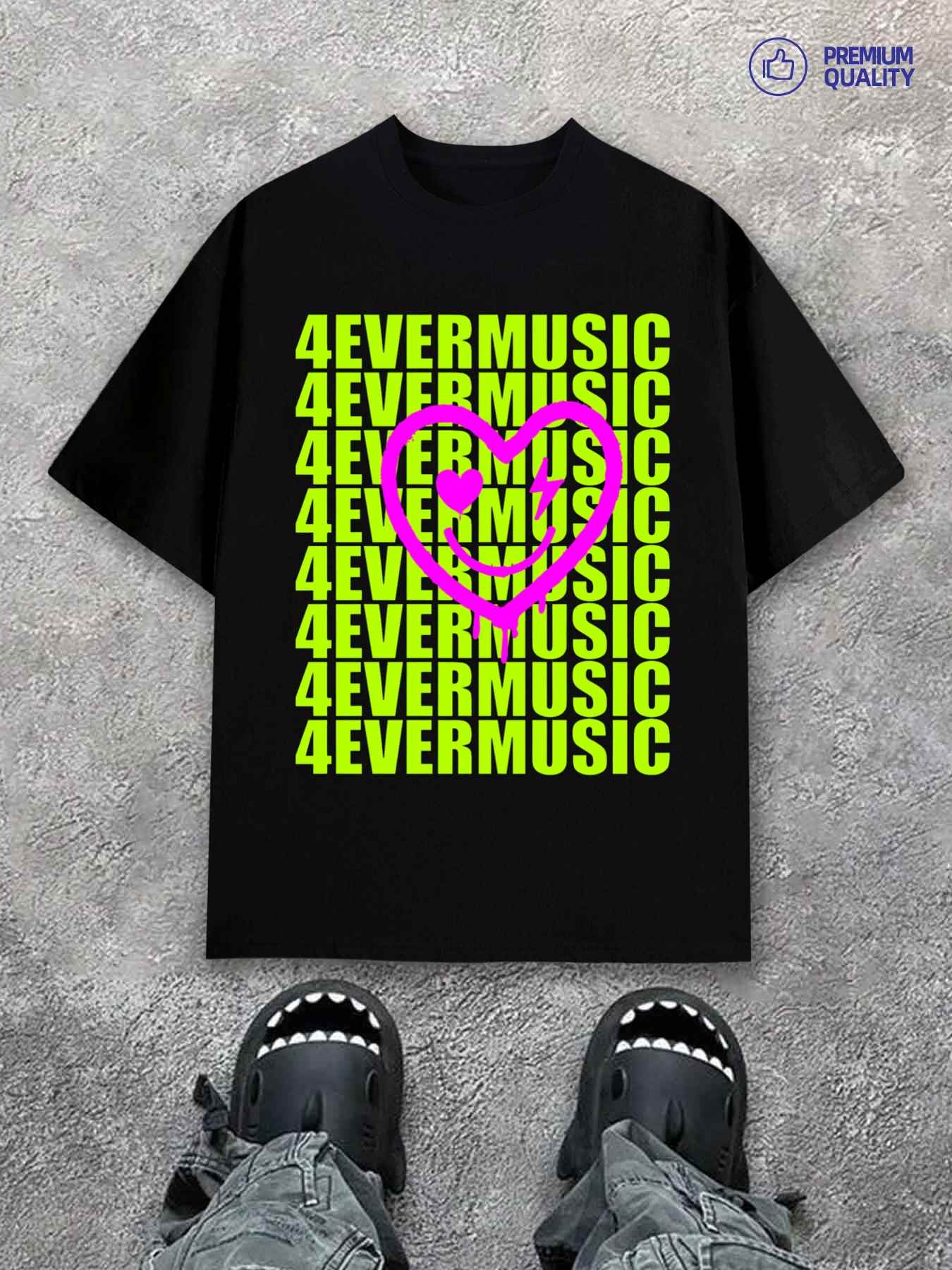 Men s T-Shirt Y2K 1pc 100 Y2K Black 4XL