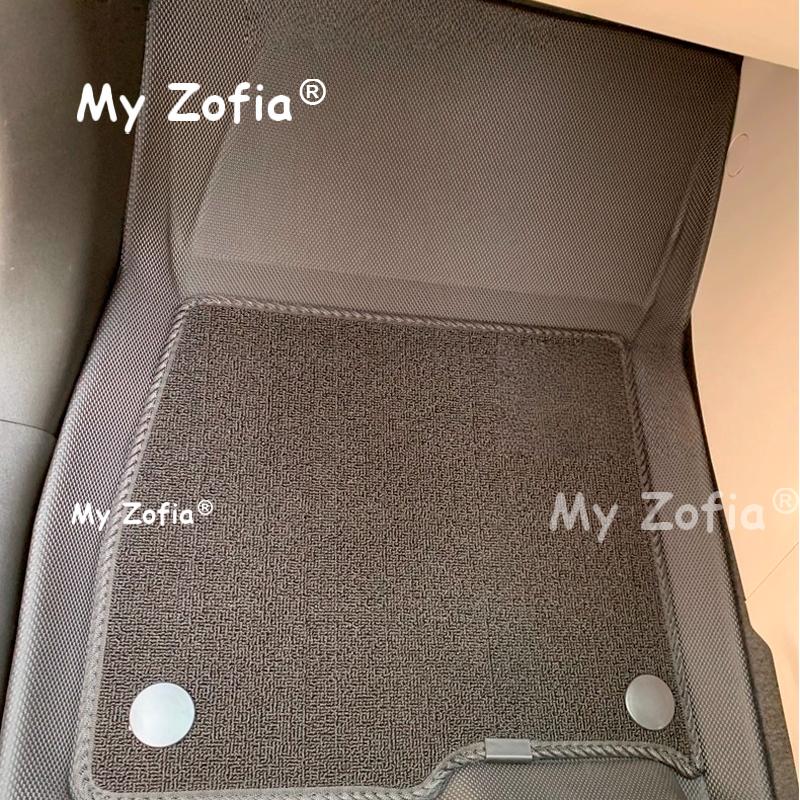 For GAC AION V 2024 2025 Car TPE Floor Mats Cargo Liners All Weather Floor Liners Trunk Mat TPE Heavy Duty Waterproof Pad