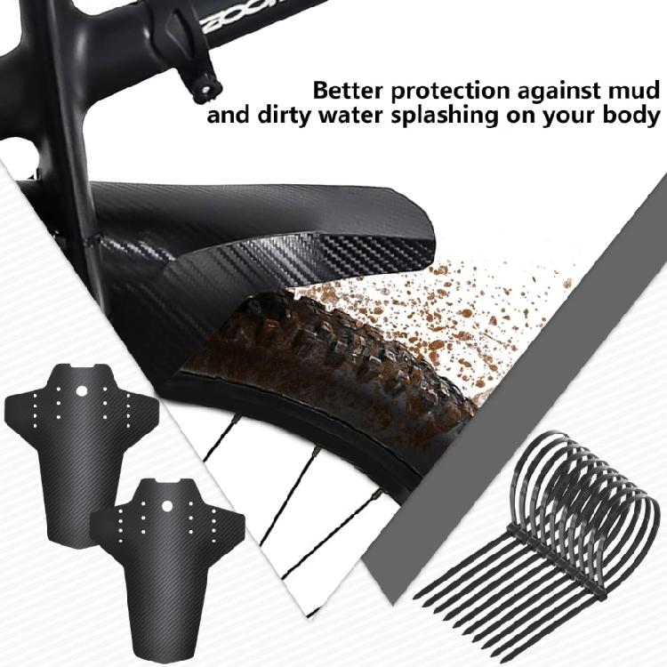 Bicycles Mudguard Adjustable Folding Bikes Front Rear Mud Guard Cycling Splashes Guards Set for Mountain Bikes Ridings