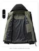 Men's 2025 Autumn Windproof Hooded Jacket: Korean Style Casual Sporty Mountaineering Windbreaker