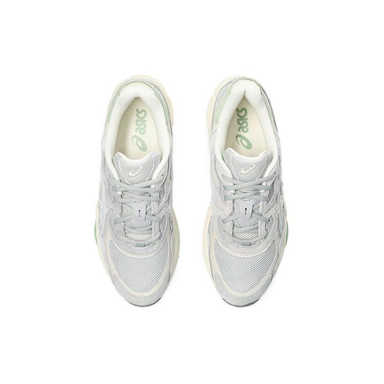 ASICS GEL-NYC Cloud Grey Green Unisex Retro Lifestyle Sneakers 1203A383-022