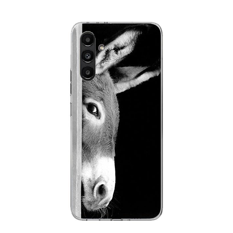 Funny Donkey Phone Case For Samsung Galaxy A13 A14 A15 A16 A17 A53 A54 A55 A56 A33 A34 A35 A36 A23 A24 A25 A26 A05S A04S