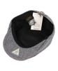 Small Check Gray Hunting Cap