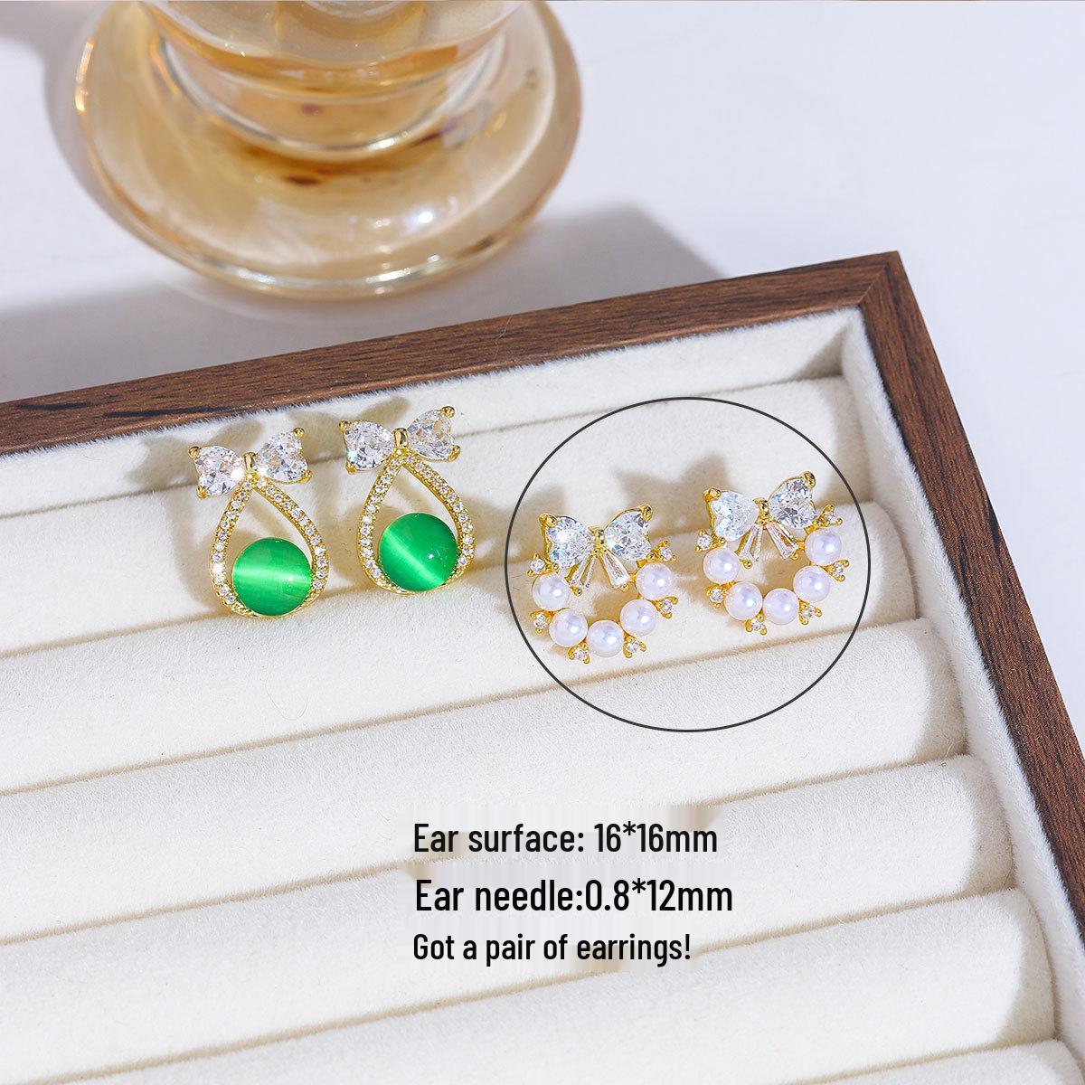 Exquisite Gold Plated Butterfly Flower Zirconia Tassel Earrings for Women Gold plated, long-lasting color