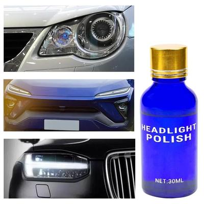 Scheinwerferaufbereitungsflüssigkeit Auto Scheinwerfer Flüssiges Polymer Scheinwerfer Chemische Politur Reparaturflüssigkeit Kratzerentfernung Polierpflege