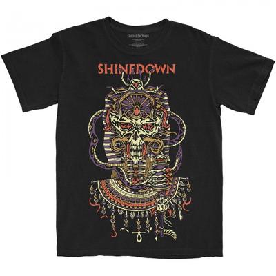 Shinedown Unisex Adult Planet Zero Cotton T-Shirt