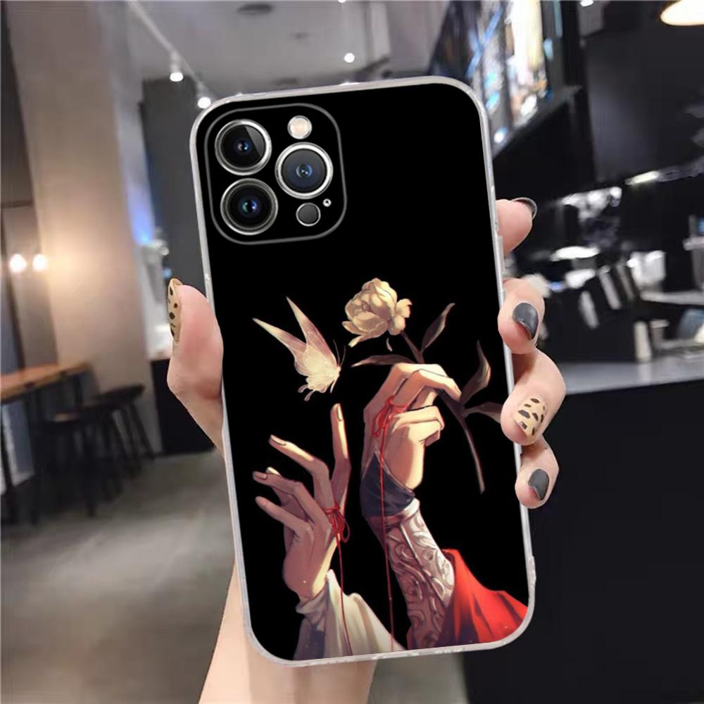 

Hua Cheng Xie Llian Phone Case For iPhone 15 14 11 12 13 Mini Pro XS Max Cover 6 7 8 Plus X XR SE 2020 Funda Shell iPhone 15pro max