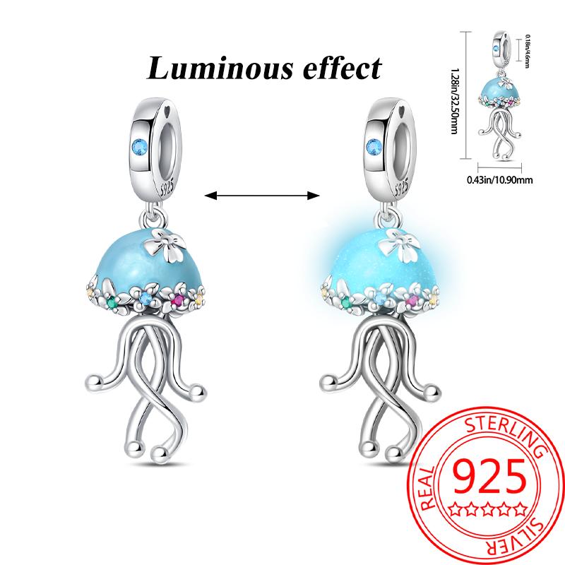 Summer Copper Sea World Kingdom Charm Pendant Beads Fit Charms Original Bracelet For Women Jewelry Making