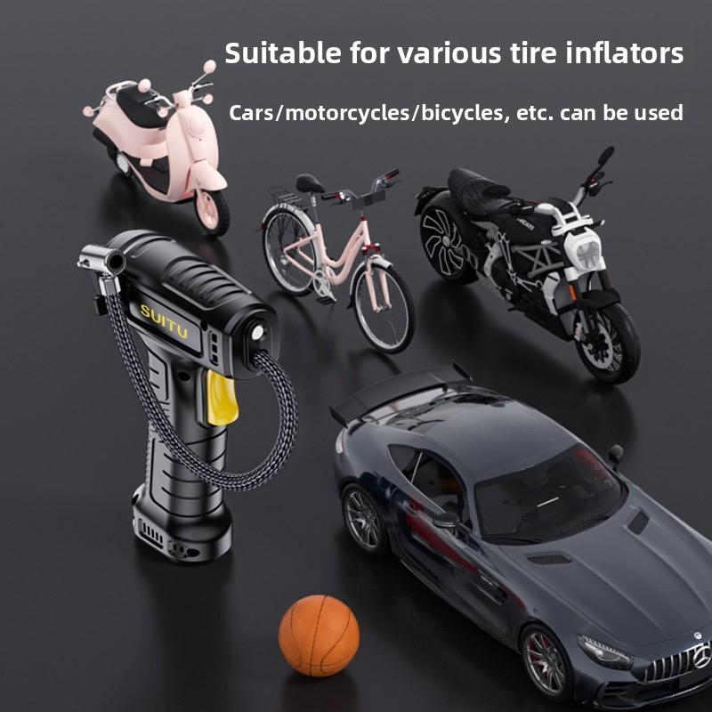 Wireless Charging Tyre Inflators Car Handheld Intelligent Digital Display Home Car Electric Portable Car Air Pump Tire Inflator