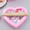 10/24/36Pcs Fancy Adjustable Rhinestone Rings Princess Party Favors Kids Girls Acrylic Ring Accessories Beauty Fashion Toys