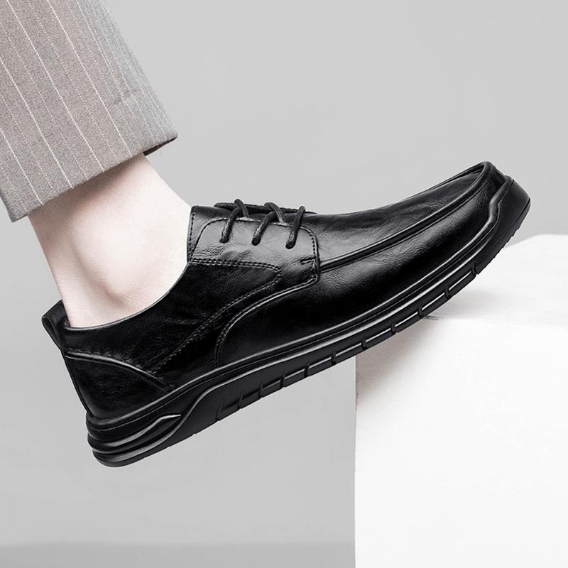 Casual Retro Men Shoes Business Brand Leather Shoes Fashion for Men  Comfortable and luxurious men's outdoor walking shoes