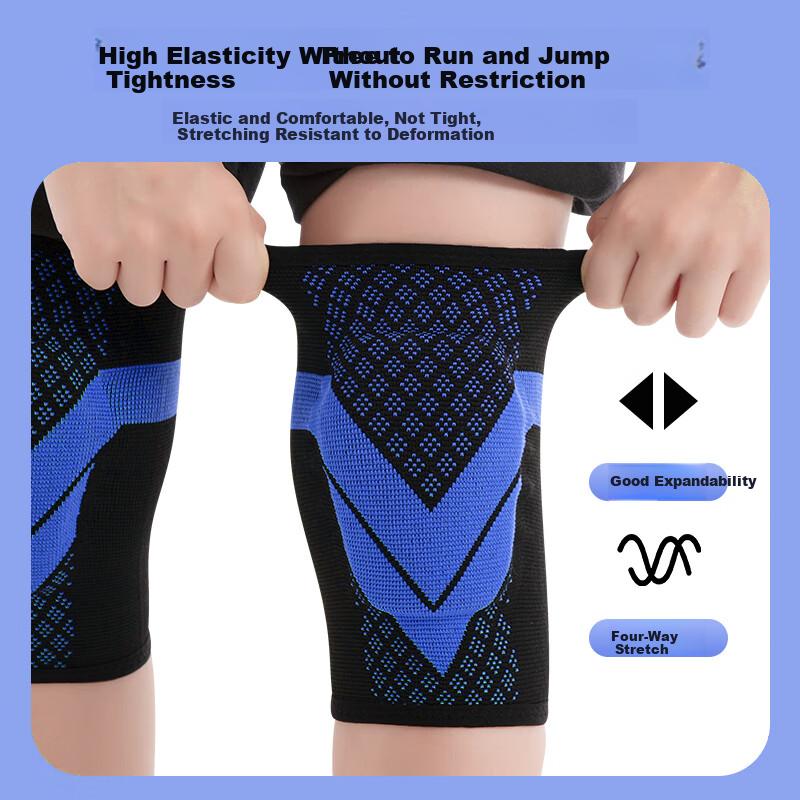 Ousen Kids Basketball Knee Pads Football Sports Professional Knee Protection Anti-Fall Honeycomb Shockproof Gear for Children Playing Basketball