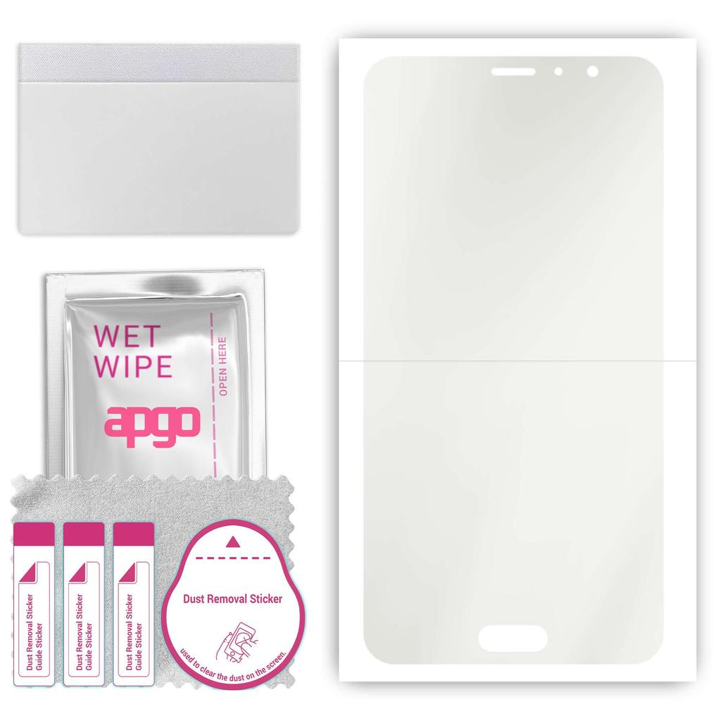 apgo Hydrogel Matte Screen Protector for Xiaomi Redmi Pro, Hydrogel Film, Flexible, Soft TPU with positioning layer easy installation