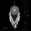 Bohemian Large Dream Catcher Handwoven Feather Dream Catcher Interior Decoration Dream Catcher