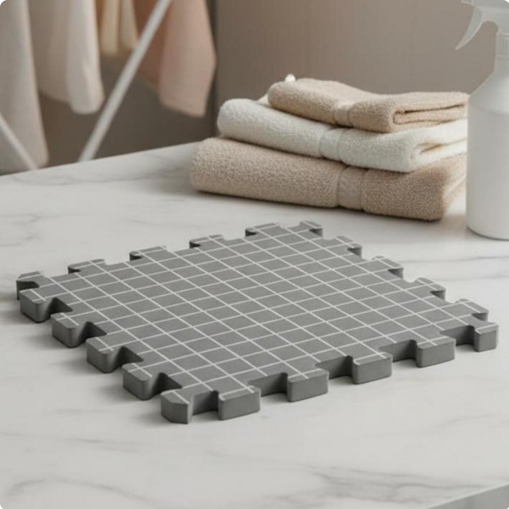 Knitting Blocking Mats Waterproof Interconnectable Foam Blocking Board Checkerboard Pattern Foam Mats Long-Lasting Lightweight