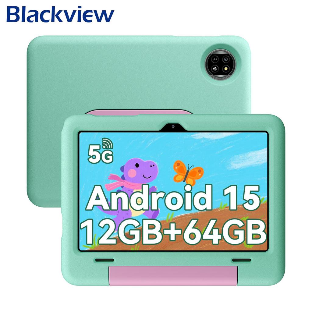 Blackview Tab 20 Kids Tablet Android 15  10.1inch 4GB RAM 64GB ROM 6600mAh Battery Tablets