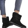 Winter Fashion Snow Boots Women's Wool Mouth Piled Thickened Warm Student Fashion Flat Short Boots Women's Shoes