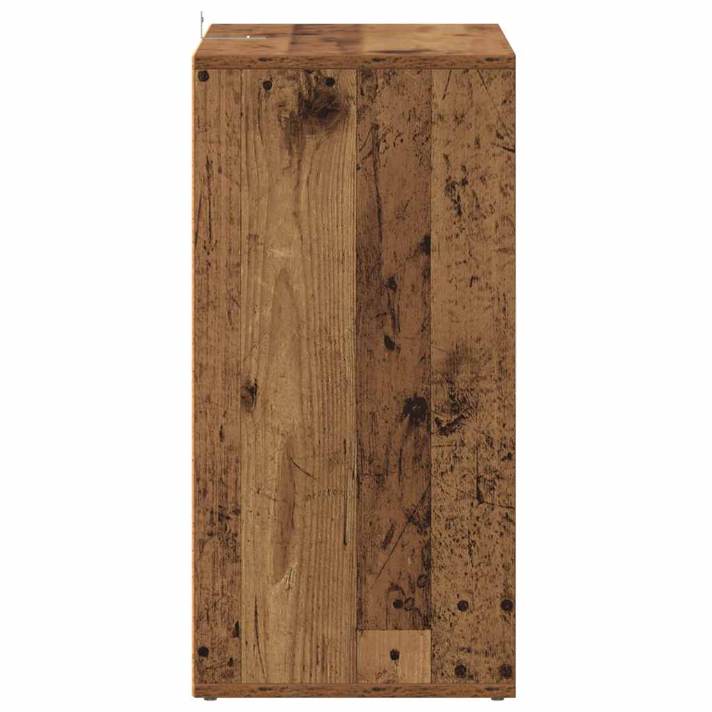 Shoe Rack Vintage Wood Look 60 x 35 x 70 cm Engineered Wood