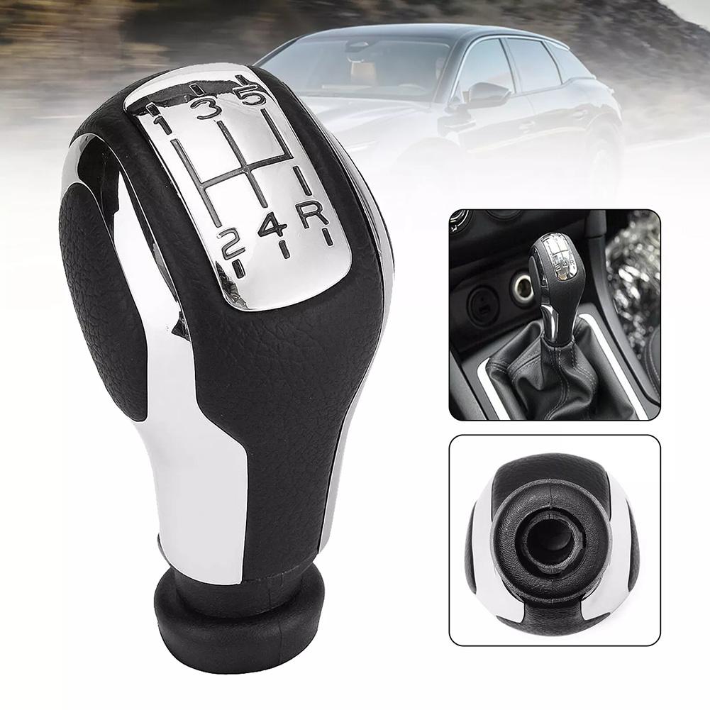 Upgrade Your Car's Interior with this 5 Speed Shift Knob for 207 208 106 206 508 307 308 3008 Convenient and Stylish