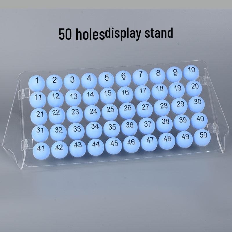 Acrylic High-Transparency Table Tennis Display and Storage Box