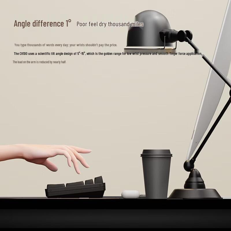 Aigo CK100 Wireless Mechanical Keyboard and Mouse Combo