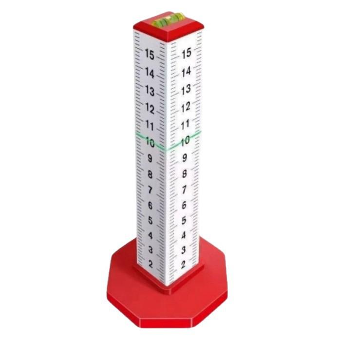 Dual-Sided High Precision Leveling Ruler for Tiling and Positioning