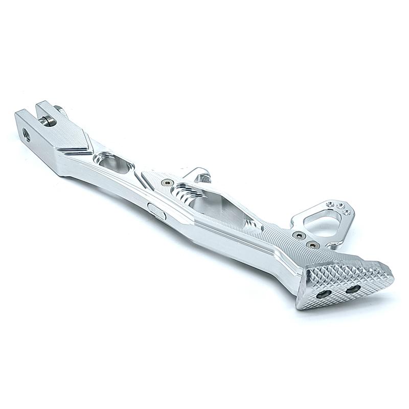 LMoDri CNC Aluminium Alloy Motorcycles Kickstand Kick Side Stand Motorcycle Scooter Street
