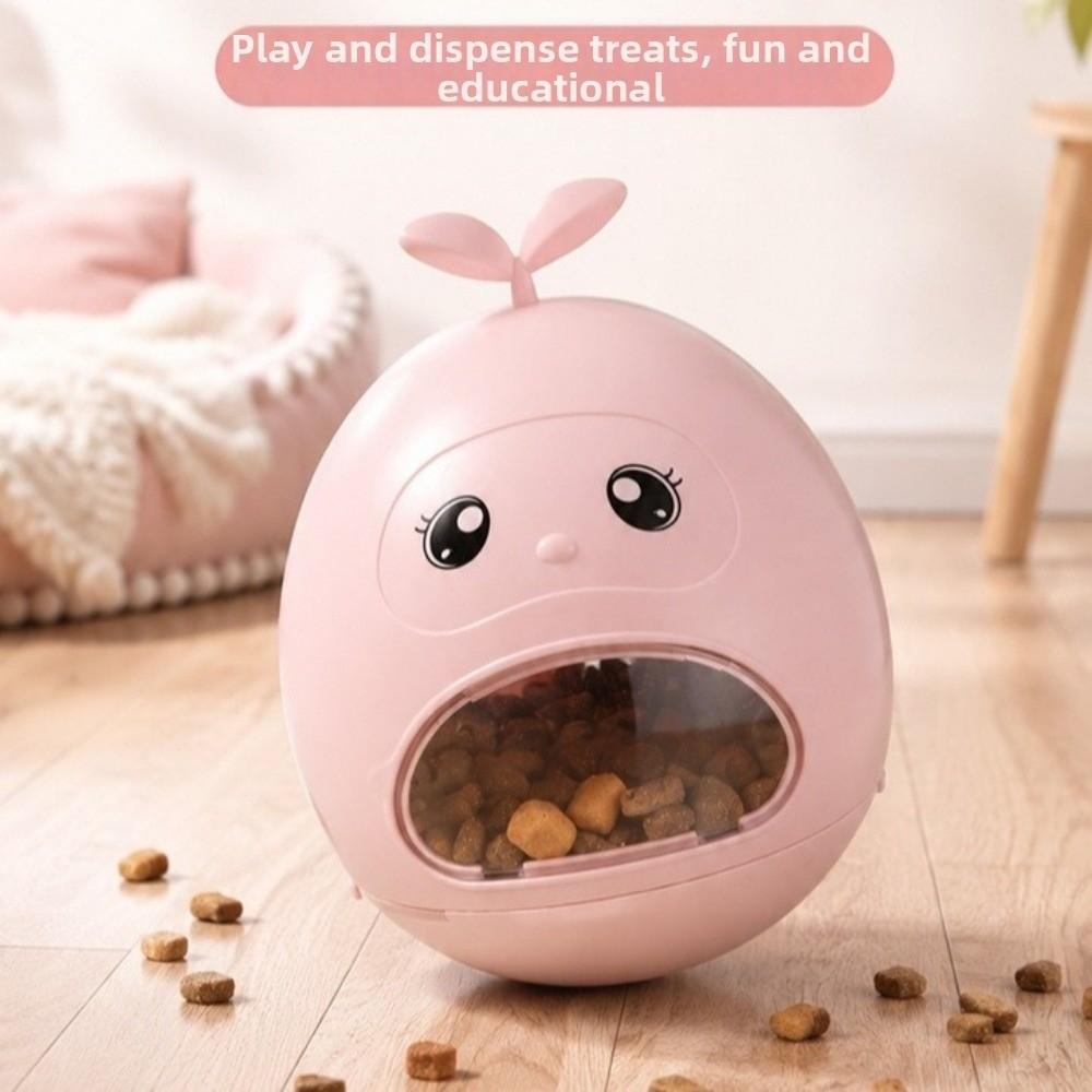 Stimulation Toy Pet Treat Dispenser Cartoon Interactive Feeding Toy Pet Enrichmen