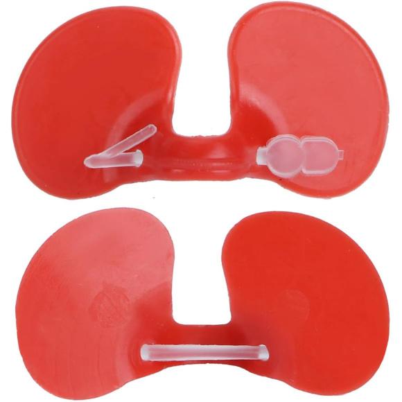 500Pcs Chicken Eye Glasses, Reusable Chicken Blinders Non-Pecking Eye Glasses Tool Pheasants Poultry Blinders Spectacles for Poultry Necessary,