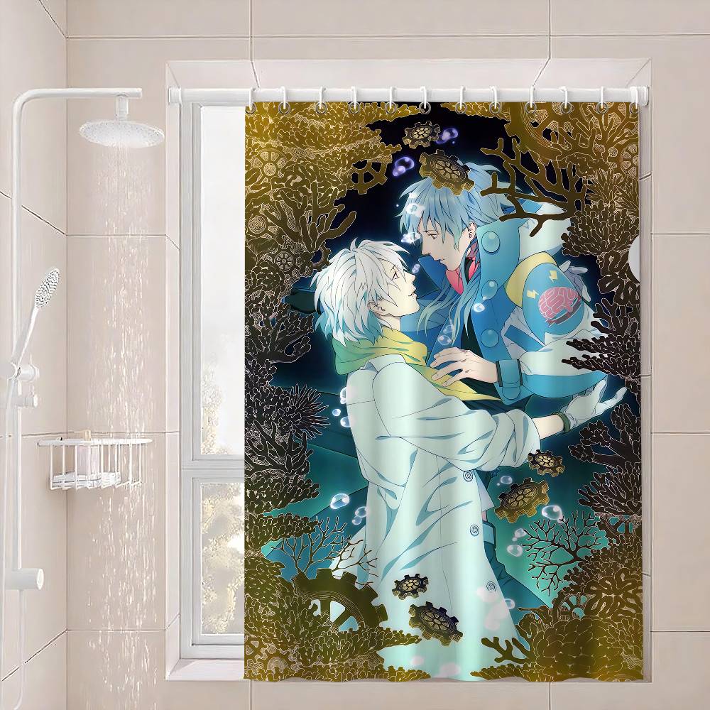 The Game D-Dramatical Murder Shower Curtain, Bathroom Decorative Shower Curtain, Waterproof Shower Curtain With Hooks