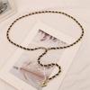 Chain Belt Female Waist Metal Belts For Women Luxury Tassel Thin Waistband Dress Coat Adjustable Corset