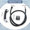 Beauty Salon Faucet Sprayer with Hose Pipe Handheld Repalcement for Babershop Salon Equipment Sprayer bathroom Equipment Kit