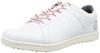 LEZAX Volkswagen Spikeless Golf Shoes VWSH-9502 White, Size 25.0cm