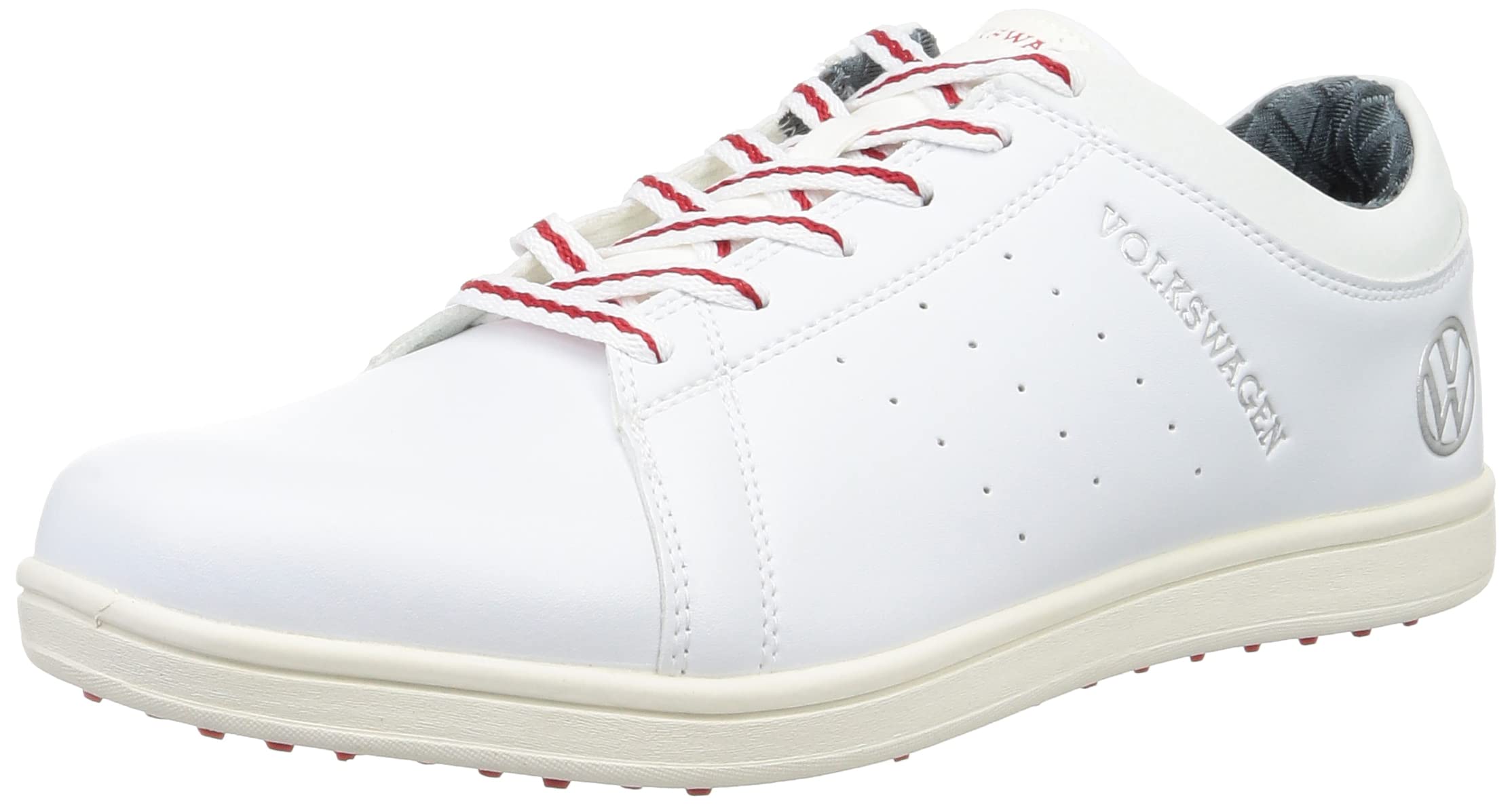 

LEZAX Volkswagen Spikeless Golf Shoes VWSH-9502 White, Size 25.0cm