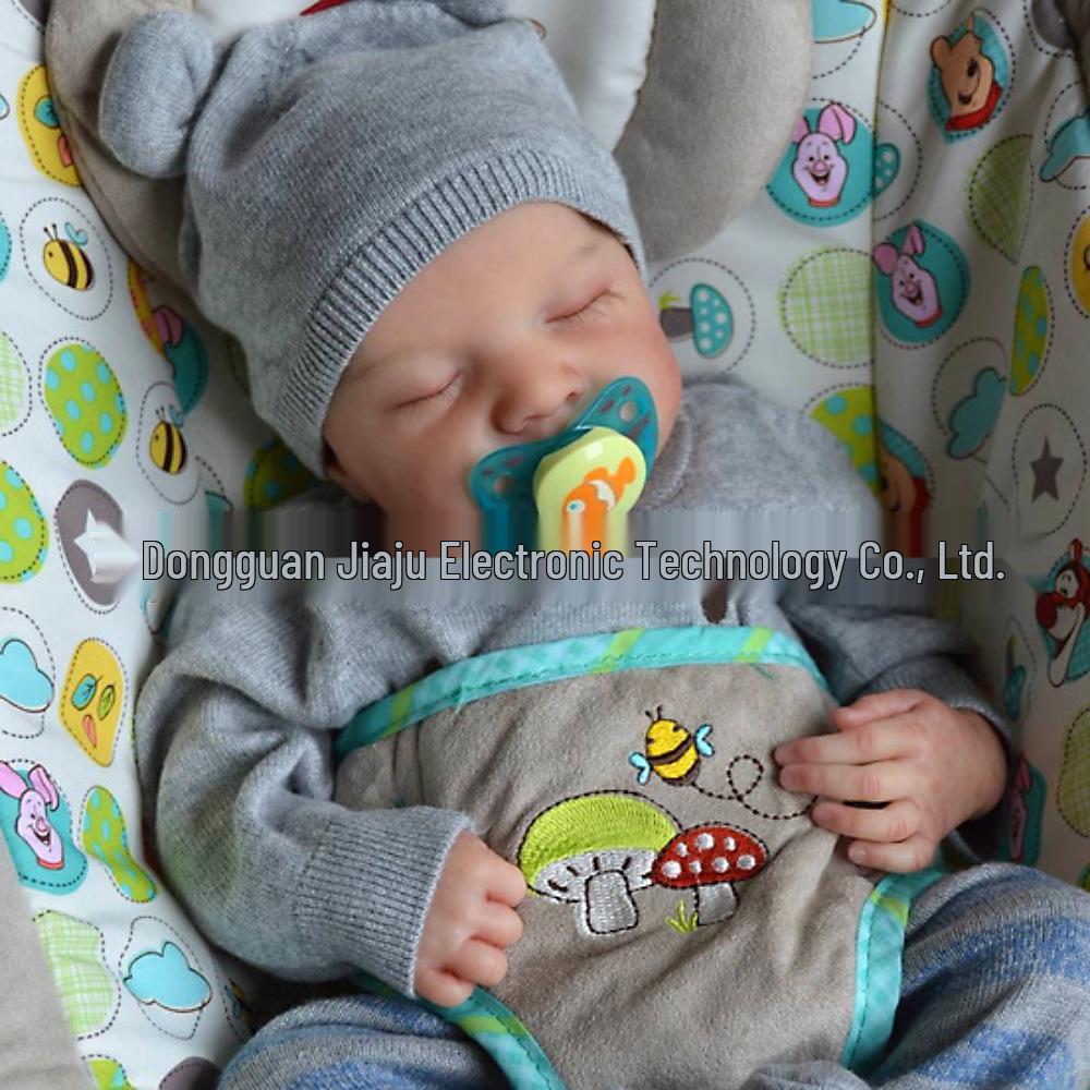 

46cm LEVI Reborn Doll with Knitted Outfit - Simulation Toy Birthday Gift Standard Painting