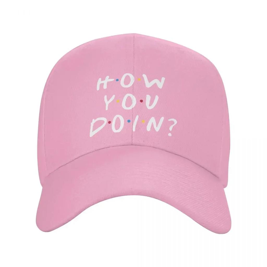 Vlastní baseballová čepice s vtipnou citací ze seriálu Přátelé, venkovní, unisex, nastavitelná pro ženy, 'How You Doin' Dad Hat, podzimní Snapback čepice