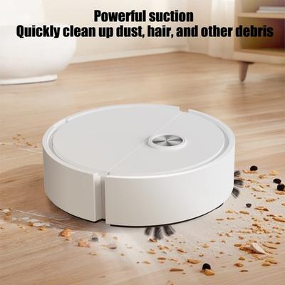 Süpürme Robotu Tek Tuşla Başlatma Düşük Gürültülü Sessiz Çalışma Süpürücü Mini İnce Gövde Derin Temizleme Robotu Ev İçin