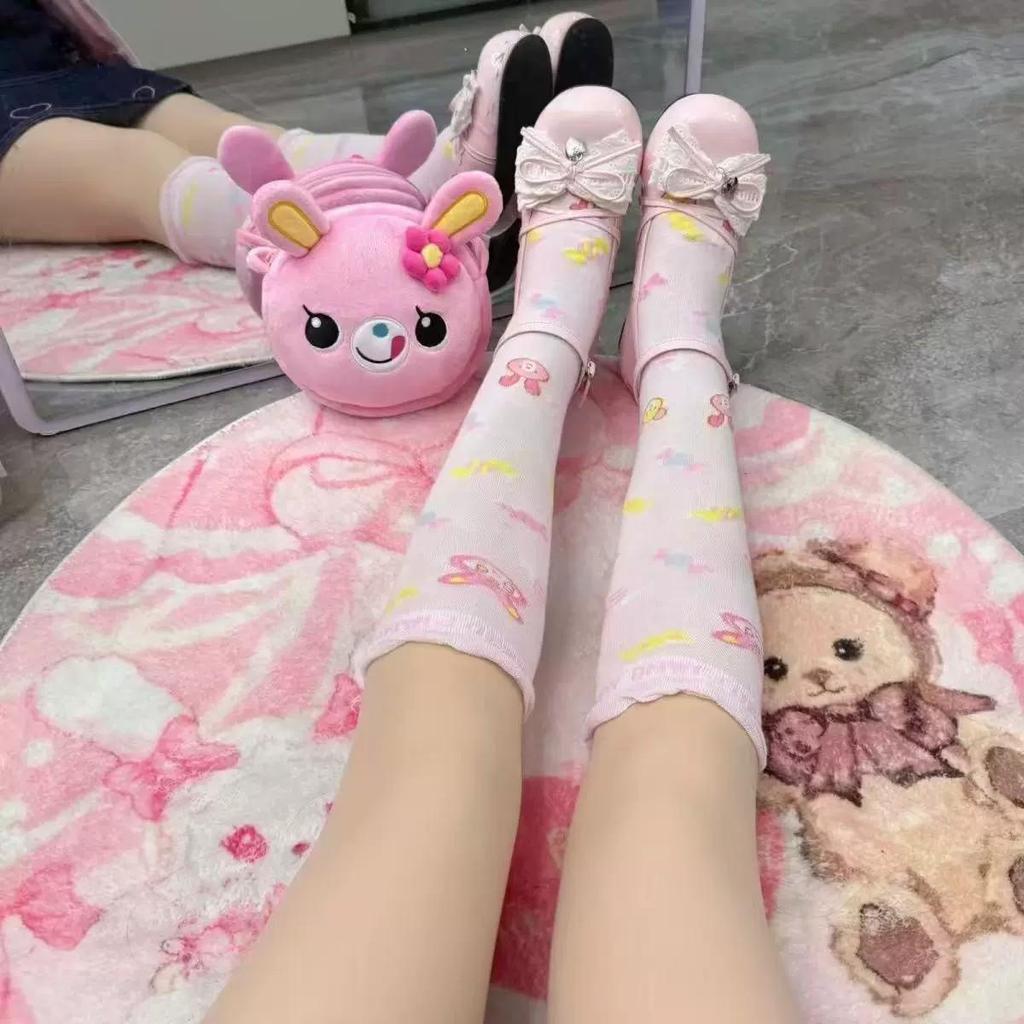 Japanese Lolita Style Sweet Girl Mid-Calf Socks - Spring & Summer Collection