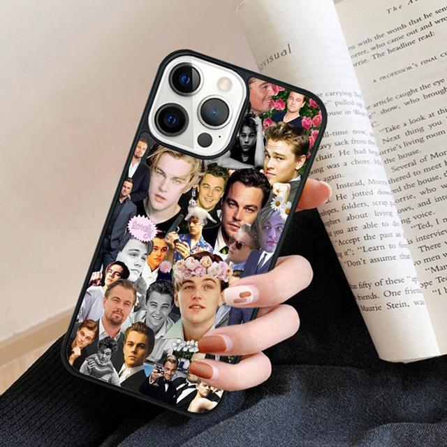 LEONARDO DICAPRIO PHOTO COLLAGE Phone Case Back Cover for iPhone 17 Air 16 15 14 13 11 12 Pro Max Plus Coque