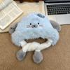 Earflap Winter Ear Protection Hat Polyester Moving Ears Hat Fun Thick Warm Hat  Casual Daily Wear