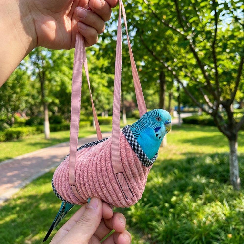 Portable Parrot Walking Bag Anti Escape Parrot Outing Bag Comfortable Bird Travel Bag Bird Walking
