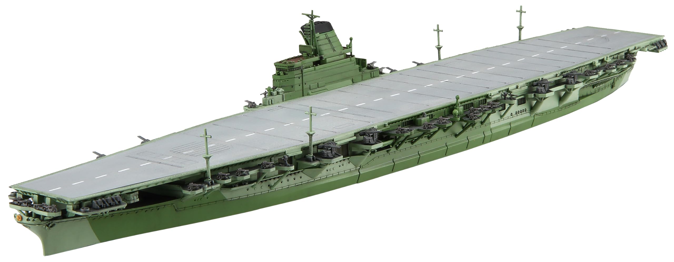 

Wave Series Japanese Navy Aircraft Carrier Shinano Plastic Model 1/700 (Snap Assembly) No.2 зелёный