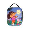 Kawaii D-Doras Cartoon Insulated Lunch Bags Thermal Bag Reusable Meal Container Leakproof Tote Lunch Box Food Bag Beach  Outdoor
