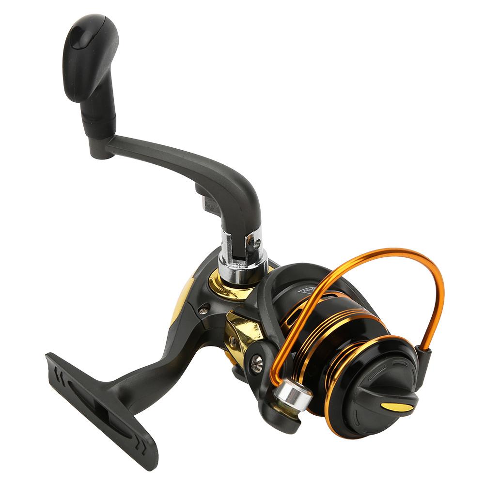 Metal Spinning Fishing Reel Fish Bait High Speed Casting Wheel with Rubber HandleJS1000