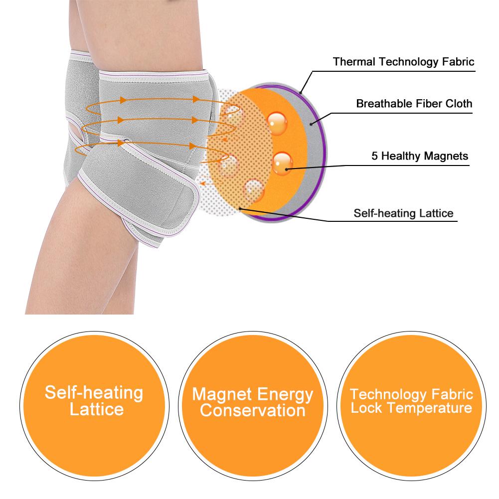 Knee Heating Pad Adjustable Lightweight Thermal Knee Pad for Home Office Sports