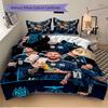 3Pcs Argentina World Cup Champions Bedding Sets For All Sizes New 3D Printed Bed Cover Comforter Duvet Cover Pillowcase Bedroom Decoration