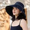 Sun Protection Wide Brim Hat With Adjustable Fit For Outdoor Summer Travel