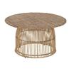 Round Coffee Table - Home ESPRIT - 79x44x79 Cm - Multicoloured - Sleigh Legs - Round Shape