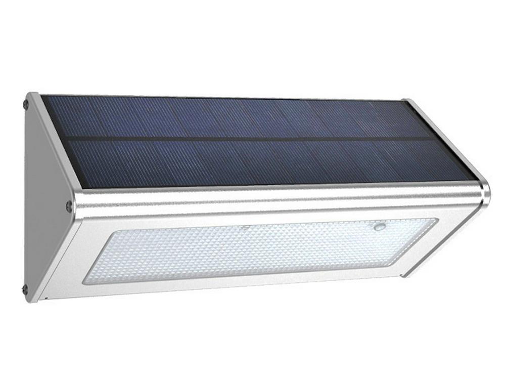 Smart LED Waterproof Solar Wall Light with Microwave Radar Sensor for Outdoor Courtyard