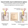 1 Piece 1NC Output Emergency Push Button Waterproof Door Exit Button Fireproof Plastic Release Switch For Access Control System